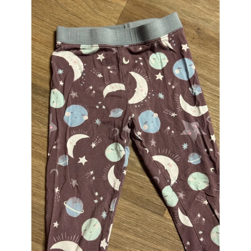 Little Sleepies 2T To the Moon & Back Bamboo Viscose Pajama Pants Celestial